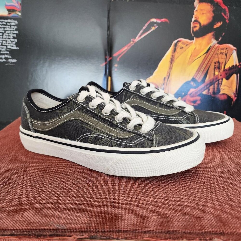 Dark Green Leafy Ultra Cushion VANS